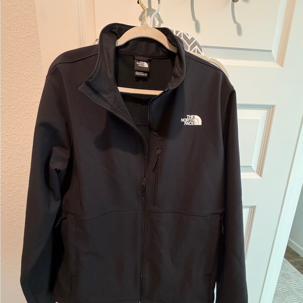 The North Face Black Apex Windwall Zip up Jacket